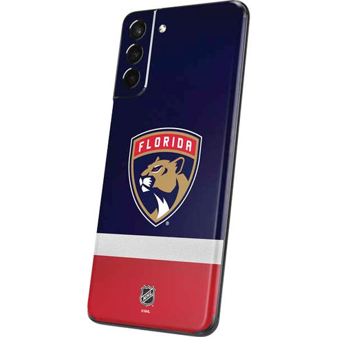 NHL Florida Panthers Alternate Jersey Galaxy S21 Plus 5G Skin