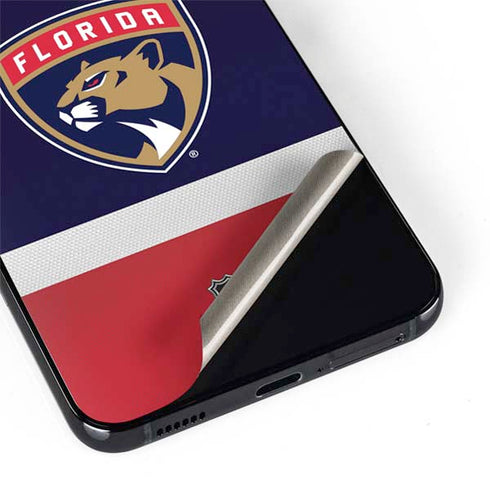 NHL Florida Panthers Alternate Jersey Galaxy S22 Plus Skin