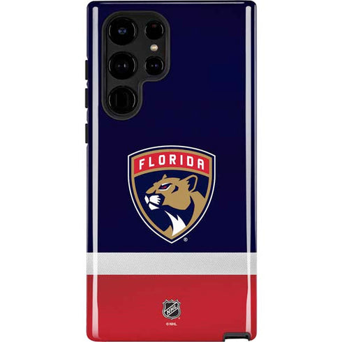 NHL Florida Panthers Alternate Jersey Galaxy S22 Ultra Pro Case