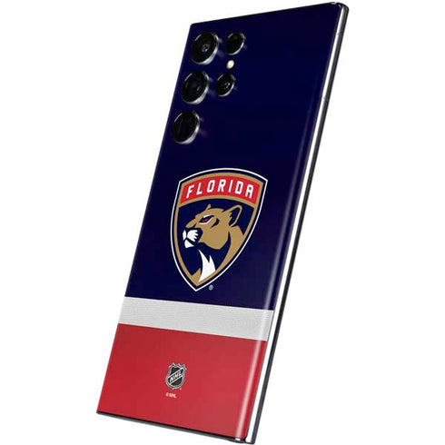 NHL Florida Panthers Alternate Jersey Galaxy S22 Ultra Skin