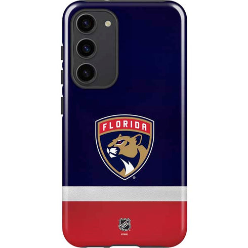 NHL Florida Panthers Alternate Jersey Galaxy S23 Plus Pro Case