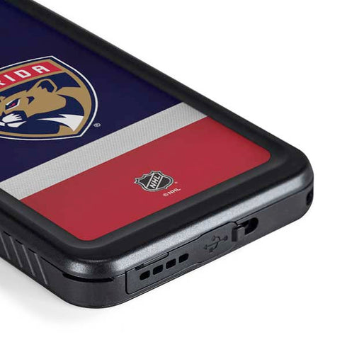 NHL Florida Panthers Alternate Jersey Galaxy S23 Plus Waterproof Case