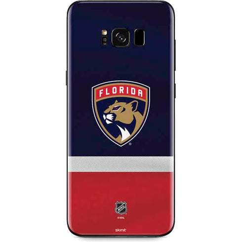 NHL Florida Panthers Alternate Jersey Galaxy S8 Plus Skin