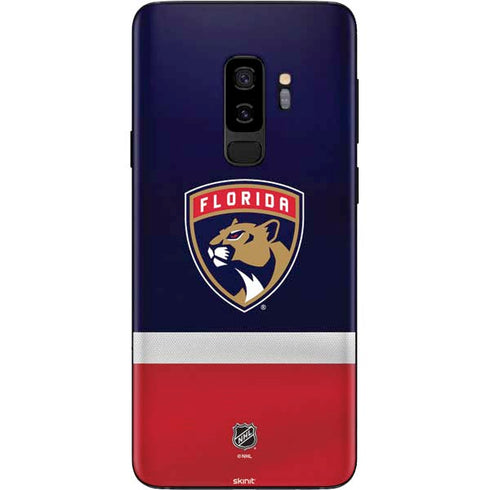 NHL Florida Panthers Alternate Jersey Galaxy S9 Plus Skin