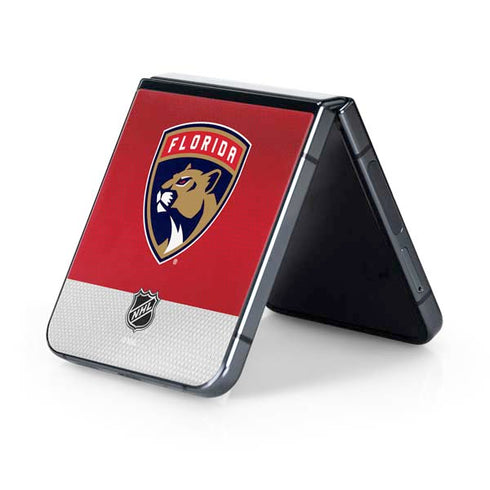 NHL Florida Panthers Alternate Jersey Galaxy Z Flip5 5G Skin