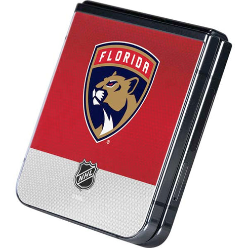 NHL Florida Panthers Alternate Jersey Galaxy Z Flip5 5G Skin