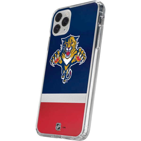NHL Florida Panthers Alternate Jersey iPhone 11 Pro Clear Case
