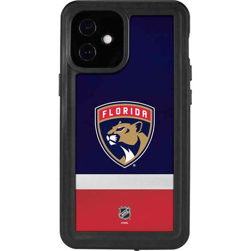 NHL Florida Panthers Alternate Jersey iPhone 12 Mini Waterproof Case