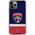 NHL Florida Panthers Alternate Jersey iPhone 12 Pro Clear Case
