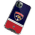 NHL Florida Panthers Alternate Jersey iPhone 12 Pro Clear Case