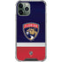 NHL Florida Panthers Alternate Jersey iPhone 12 Pro Max Clear Case