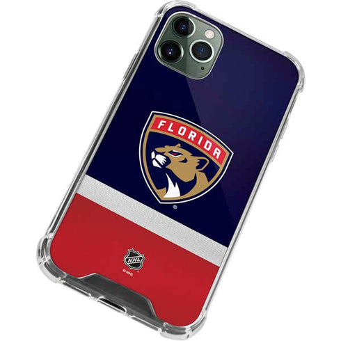 NHL Florida Panthers Alternate Jersey iPhone 12 Pro Max Clear Case