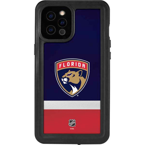 NHL Florida Panthers Alternate Jersey iPhone 12 Pro Max Waterproof Case