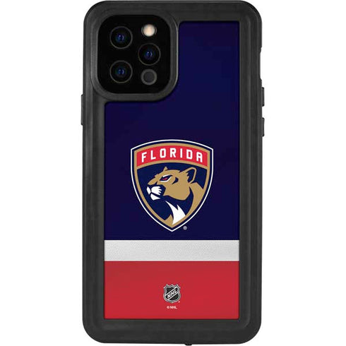 NHL Florida Panthers Alternate Jersey iPhone 12 Pro Waterproof Case