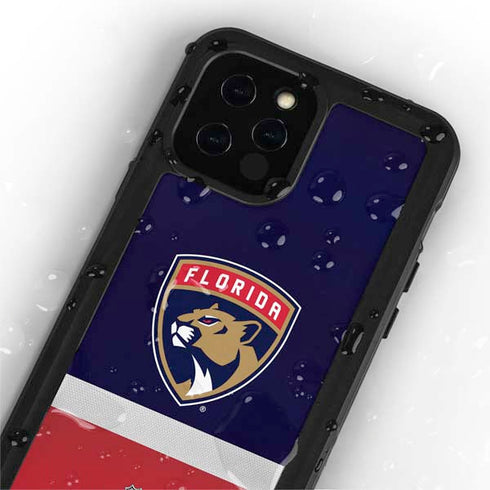 NHL Florida Panthers Alternate Jersey iPhone 12 Pro Waterproof Case