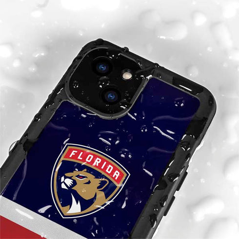 NHL Florida Panthers Alternate Jersey iPhone 13 Mini Waterproof Case