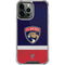 NHL Florida Panthers Alternate Jersey iPhone 13 Pro Max Clear Case