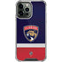 NHL Florida Panthers Alternate Jersey iPhone 13 Pro Max Clear Case