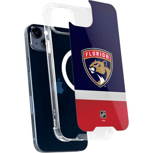 NHL Florida Panthers Alternate Jersey iPhone 14 Plus MagSafe Case