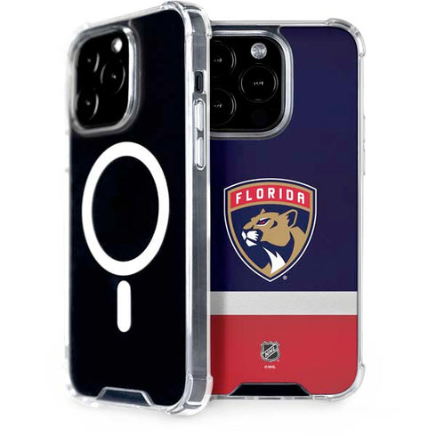 NHL Florida Panthers Alternate Jersey iPhone 15 Pro MagSafe Case