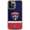 NHL Florida Panthers Alternate Jersey iPhone 15 Pro Max Clear Case