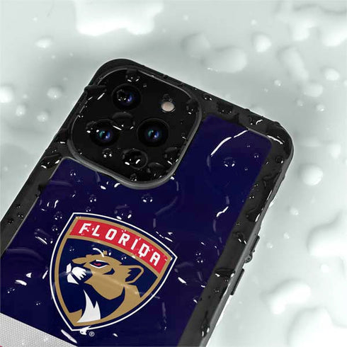 NHL Florida Panthers Alternate Jersey iPhone 14 Pro Max Waterproof Case