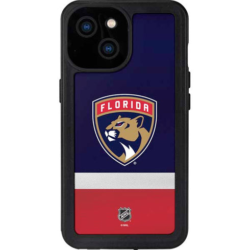 NHL Florida Panthers Alternate Jersey iPhone 15 Waterproof Case