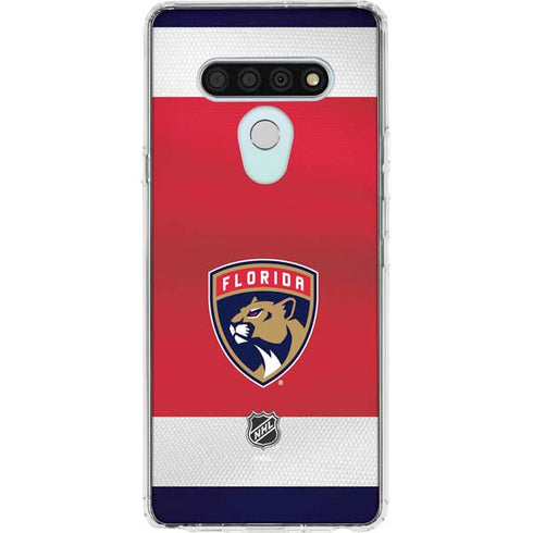 NHL Florida Panthers Alternate Jersey LG Stylo 6 Clear Case