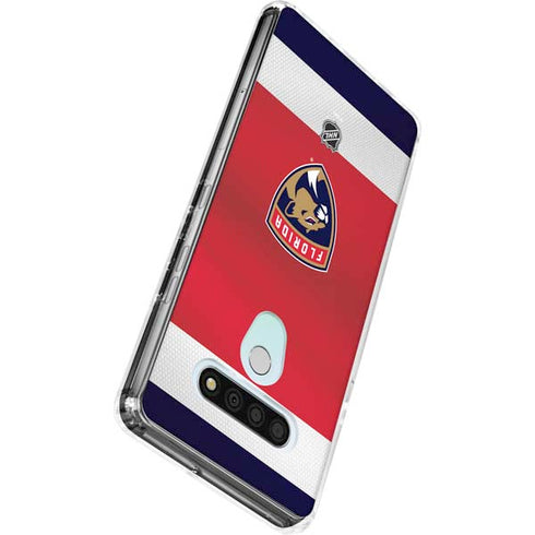 NHL Florida Panthers Alternate Jersey LG Stylo 6 Clear Case