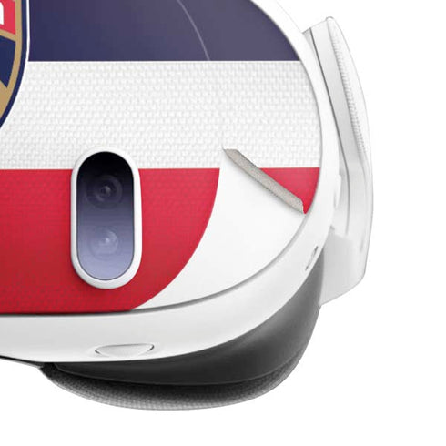 NHL Florida Panthers Alternate Jersey Meta Quest 3 Skin