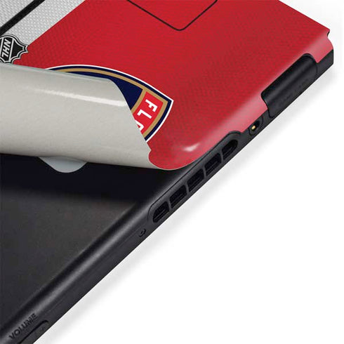 NHL Florida Panthers Alternate Jersey Nintendo Switch Bundle Skin