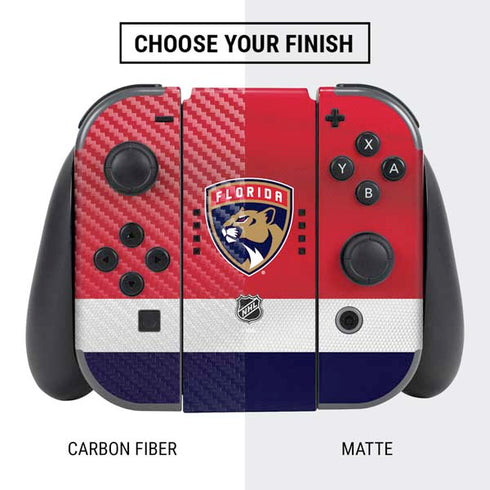 NHL Florida Panthers Alternate Jersey Nintendo Switch Bundle Skin