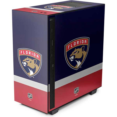 NHL Florida Panthers Alternate Jersey NZXT H510 Compact ATX Mid-Tower Case Skin