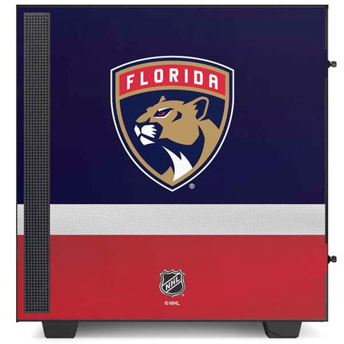 NHL Florida Panthers Alternate Jersey NZXT H510 Compact ATX Mid-Tower Case Skin