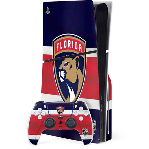 NHL Florida Panthers Alternate Jersey PS5 Slim Disk Bundle Skin
