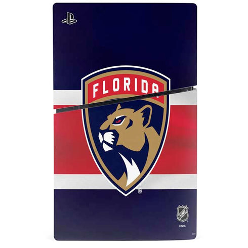 NHL Florida Panthers Alternate Jersey PS5 Slim Disk Console Skin