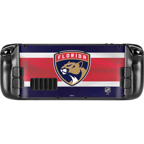 NHL Florida Panthers Alternate Jersey Steam Deck Handheld Gaming Computer Skin