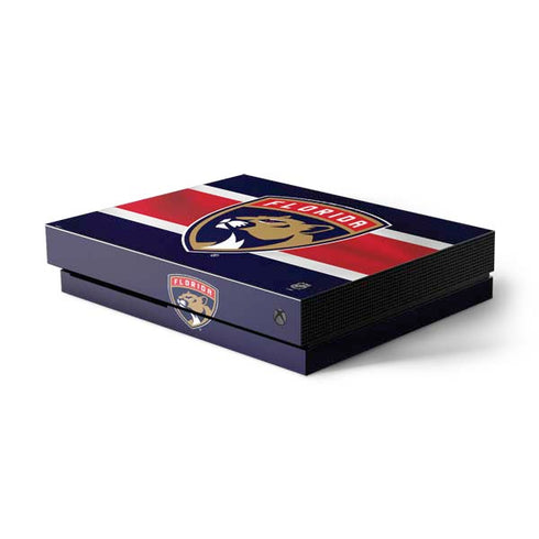 NHL Florida Panthers Alternate Jersey Xbox One X Console Skin