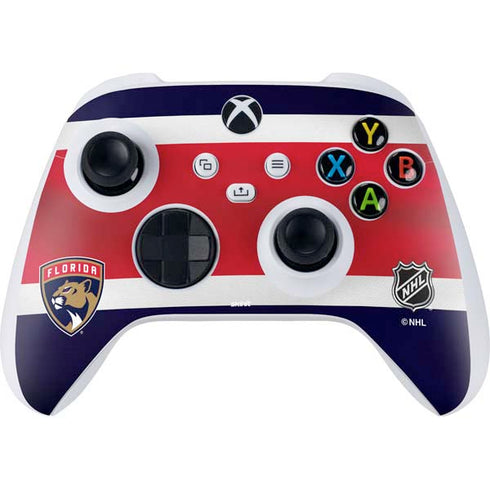 NHL Florida Panthers Alternate Jersey Xbox Series S Controller Skin