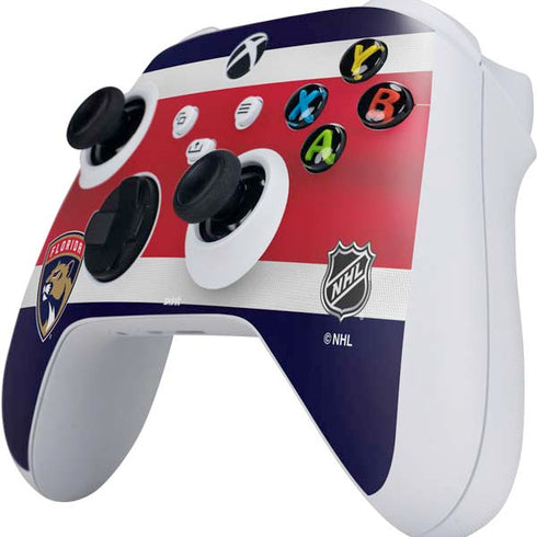 NHL Florida Panthers Alternate Jersey Xbox Series S Controller Skin