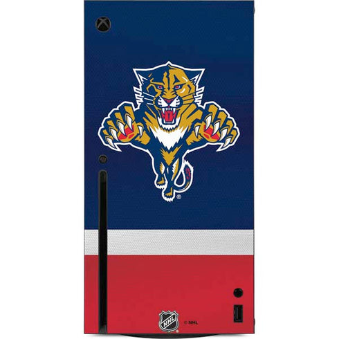 NHL Florida Panthers Alternate Jersey Xbox Series X Console Skin