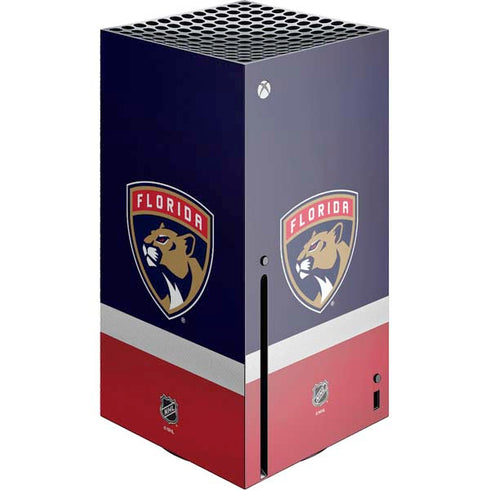 NHL Florida Panthers Alternate Jersey Xbox Series X Console Skin
