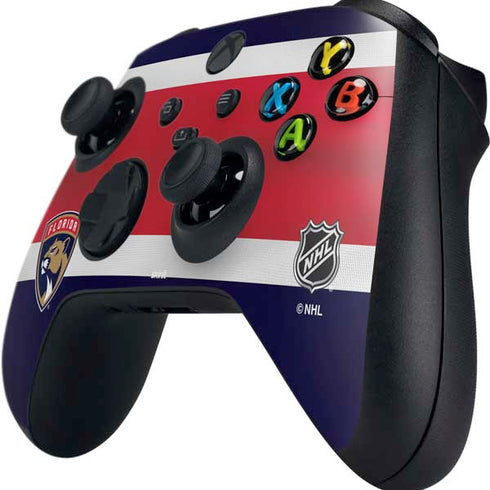 NHL Florida Panthers Alternate Jersey Xbox Series X Controller Skin