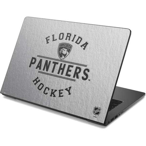 NHL Florida Panthers Black Text Dell Chromebook Skin
