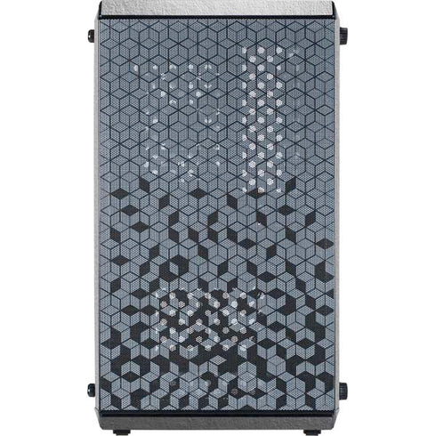 NHL Florida Panthers Black Text Cooler Master MasterBox Q300L Mini Tower Skin