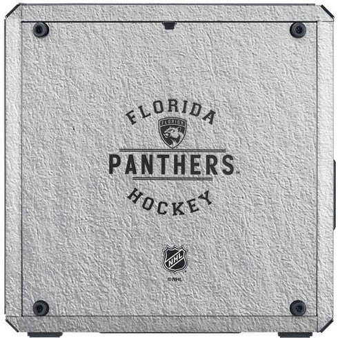 NHL Florida Panthers Black Text Cooler Master MasterBox Q300L Mini Tower Skin