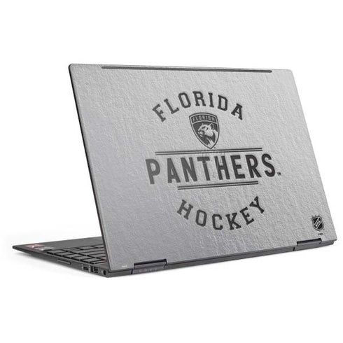 NHL Florida Panthers Black Text HP Envy Skin