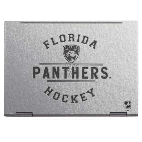 NHL Florida Panthers Black Text HP Envy Skin