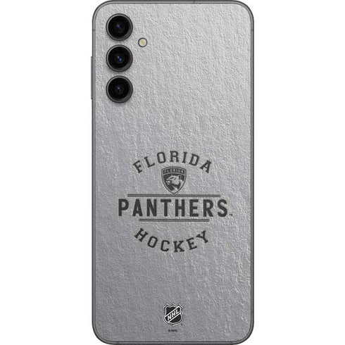NHL Florida Panthers Black Text Galaxy A14 5G Skin