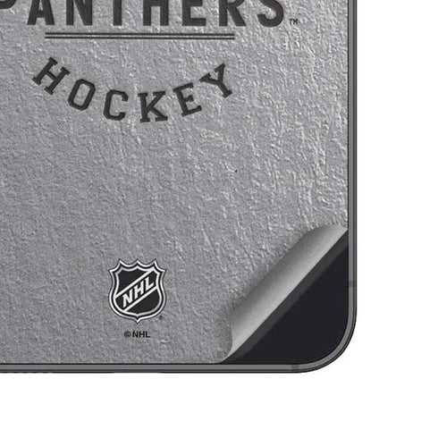 NHL Florida Panthers Black Text Galaxy A14 5G Skin